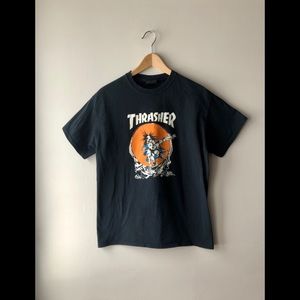 Thrasher Tee from San Francisco, Black